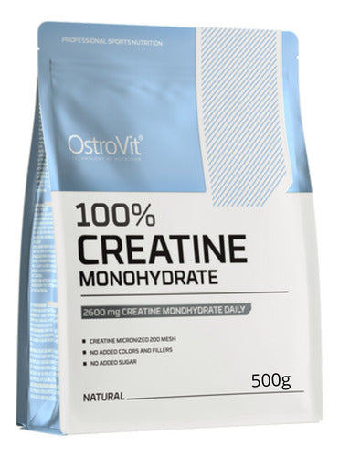 Creatine Monohydrate 500gr Sin Sabor Ostrovit