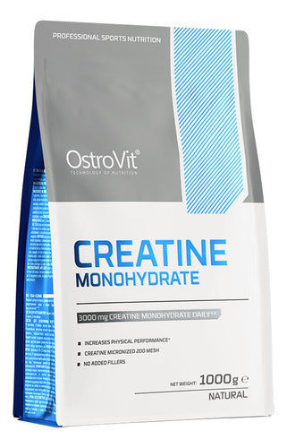 Creatina Monohidrato 1000gr 333 Porciones - Ostrovit Sabor Sin Sabor