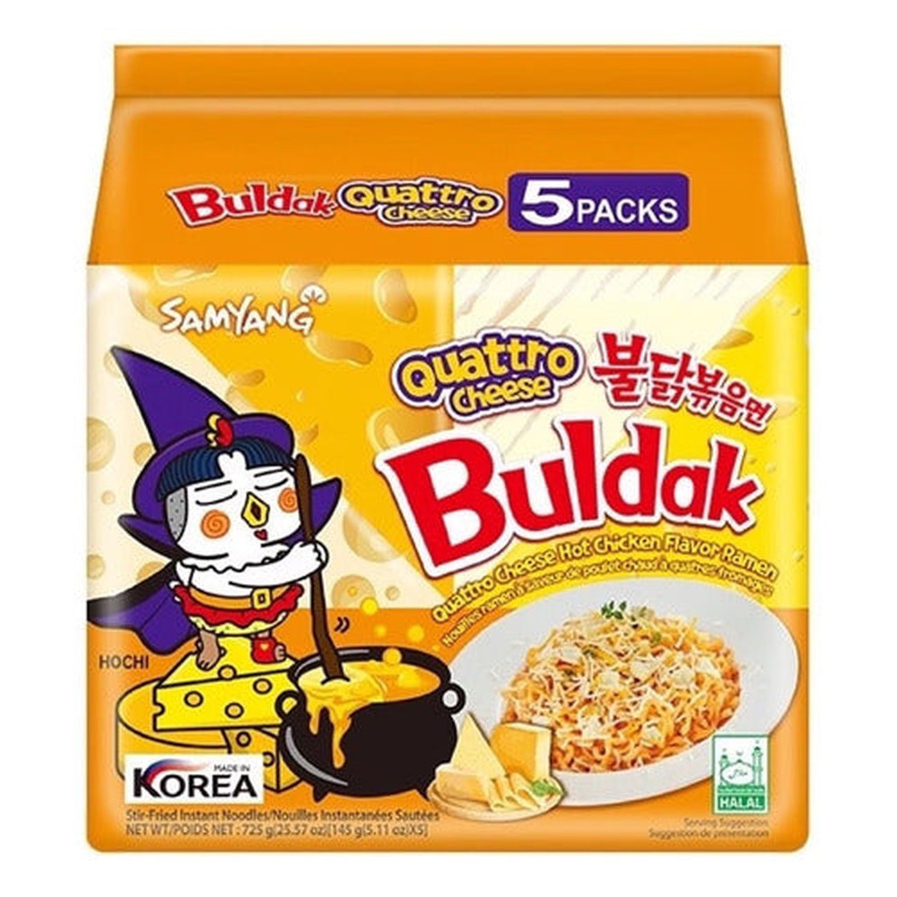 RAMEN INST POLLO CON 4 QUESO 145GR PACK 5UND (INTER) POLLO CON 4 QUESO 145GR PACK 5UND (INTER)