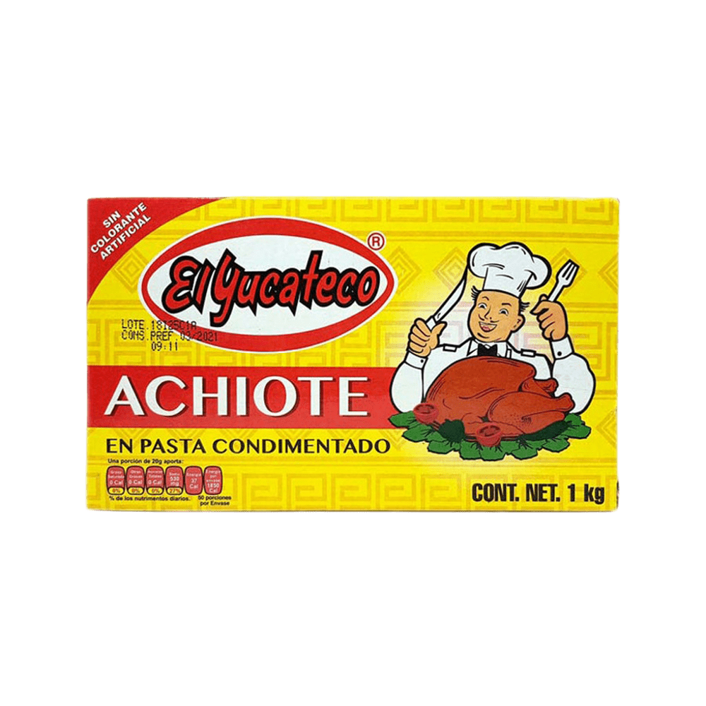 Achiote En Pasta El Yucateco 100 Gr