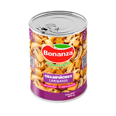 Champiñon Laminado Bonanza 400 Gr