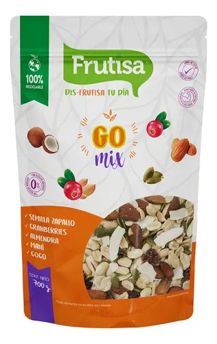 Mix de Frutos Secos Go Mix Frutisa 700g