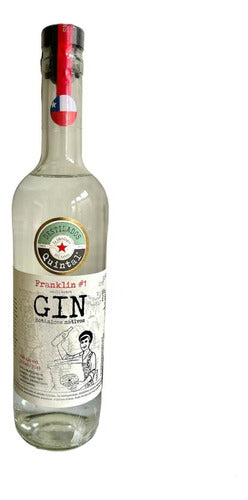 Gin Destilados Quintal 700ml 43° Franklin #1 - Lireke