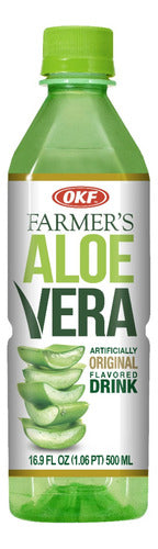 Jugo Aloe Vera Sabores Marca Okf 1.5 L - Lireke
