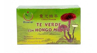 Te Verde Con Hongo Mítico 20 Bolsitas 40g - Lireke