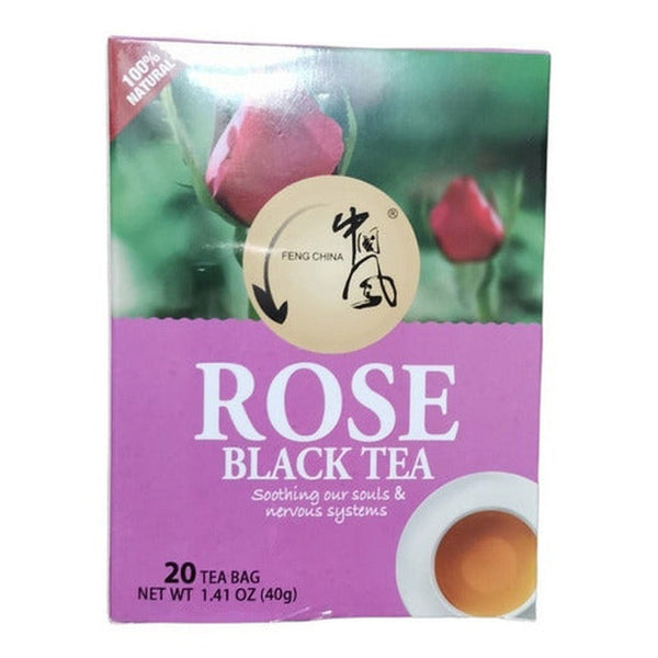 Té Negro De Rosas 20 Bolsitas  40 Gr - Lireke