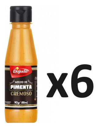 Pack X6 Salsa De Pimienta Cremosa D'ajuda 90g - Lireke