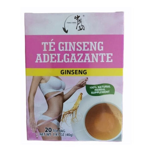 Té Ginseng Adelgazante 20 Bolsitas 40 Gr - Lireke