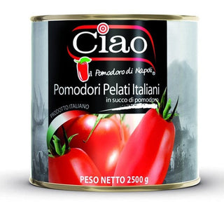 Tomate Pelado Entero Ciao 2.5 Kg - Lireke
