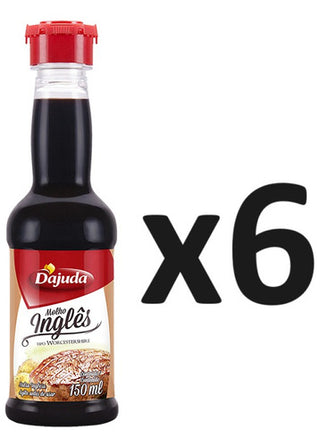 Pack X6 Salsa Inglesa D'ajuda 150ml - Lireke