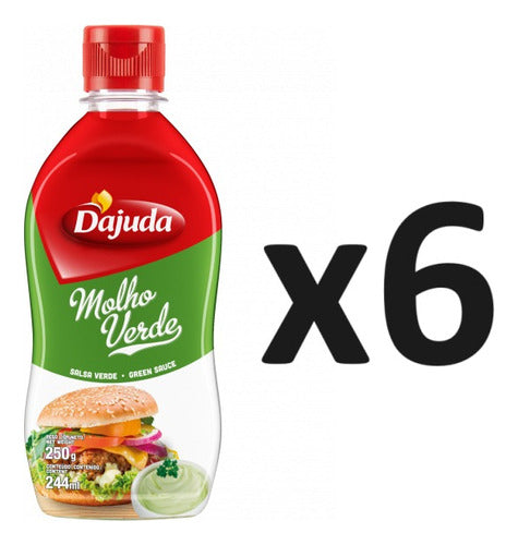 Pack X6 Salsa Verde D'ajuda 250g - Lireke
