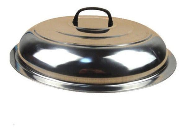 Tapa De Wok De Acero 35 Cms - Lireke