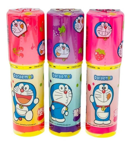 Caramelo Pinta Labios | Push Pop Doraemon - Lireke