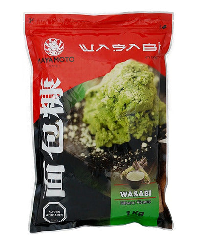 Wasabi En Polvo 1kg Mayamoto - Lireke
