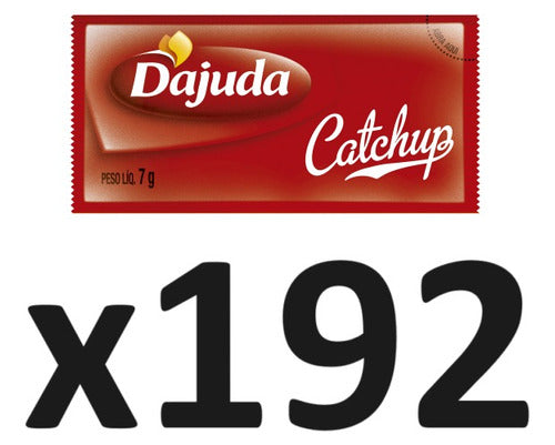 Ketchup D'ajuda Sachet 7g Caja De 192 Unidades - Lireke