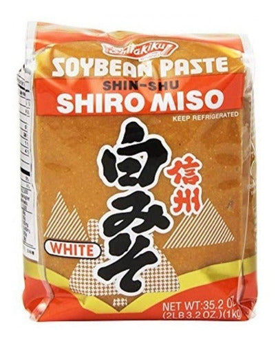 Pasta Shiro Miso Blanco 1 Kg Japonés - Lireke