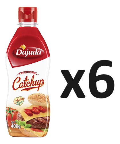 Pack X6 Ketchup D'ajuda 400g - Lireke