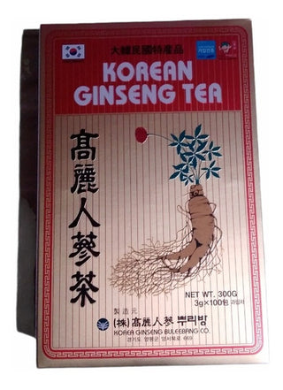 Té Ginseng Coreano 300gr 100 Sobres - Lireke