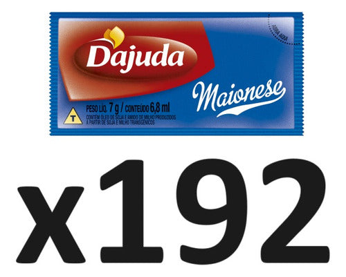 Mayonesa D'ajuda Sachet 7g Caja De 192 Unidades - Lireke