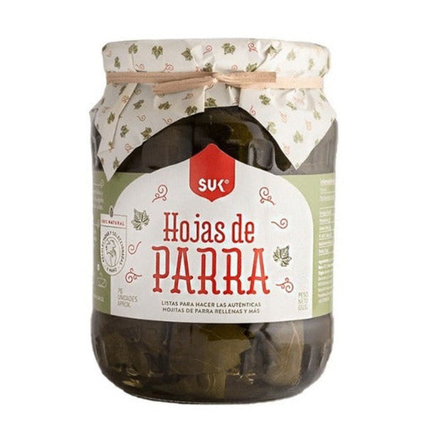 Hojas De Parra 650 Gr (76 Un.) Suk - Lireke