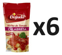 Pack X6 Salsa De Tomate Calabresa D'ajuda 340g - Lireke