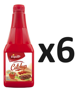Pack X6 Ketchup D'ajuda 820g - Lireke