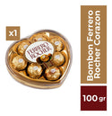Bombón Chocolate Ferrero Rocher Corazón 8 Unid 100g