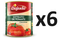 Pack X6 Extracto De Tomate D'ajuda 340g En Lata - Lireke