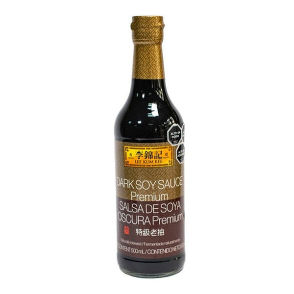 Salsa De Soya Dark Oscura Premium 500 Ml Lee Kum Kee Lireke