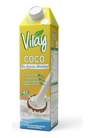 Bebida/leche De Coco 1 Lt Sabor Original Vilay - Lireke