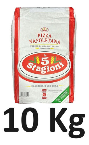Harina Tipo 00 Pizza Napoletana Le Stagioni 10kg - Lireke