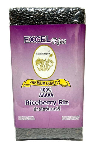 Arroz Negro Riceberry 900g Premium - Lireke