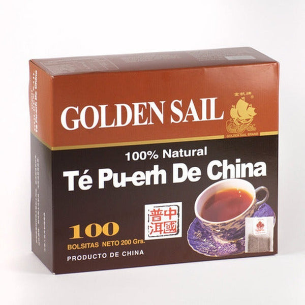 Té Golden Sail 100% Natural 100 Bolsitas Variedades - Lireke