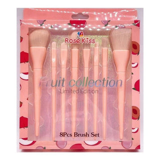 Set 8 Brochas Maquillaje Profesional - Lireke